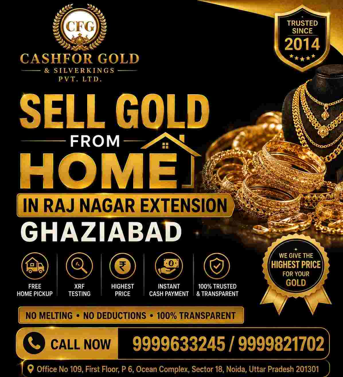 Online Gold Buyer Kavi Nagar Ghaziabad